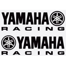 Yamaha Racing Badge Adhesive Vinyl Sticker