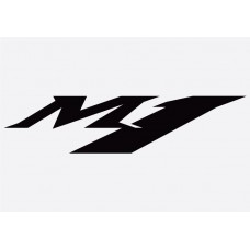 Yamaha M1 Badge Adhesive Vinyl Sticker