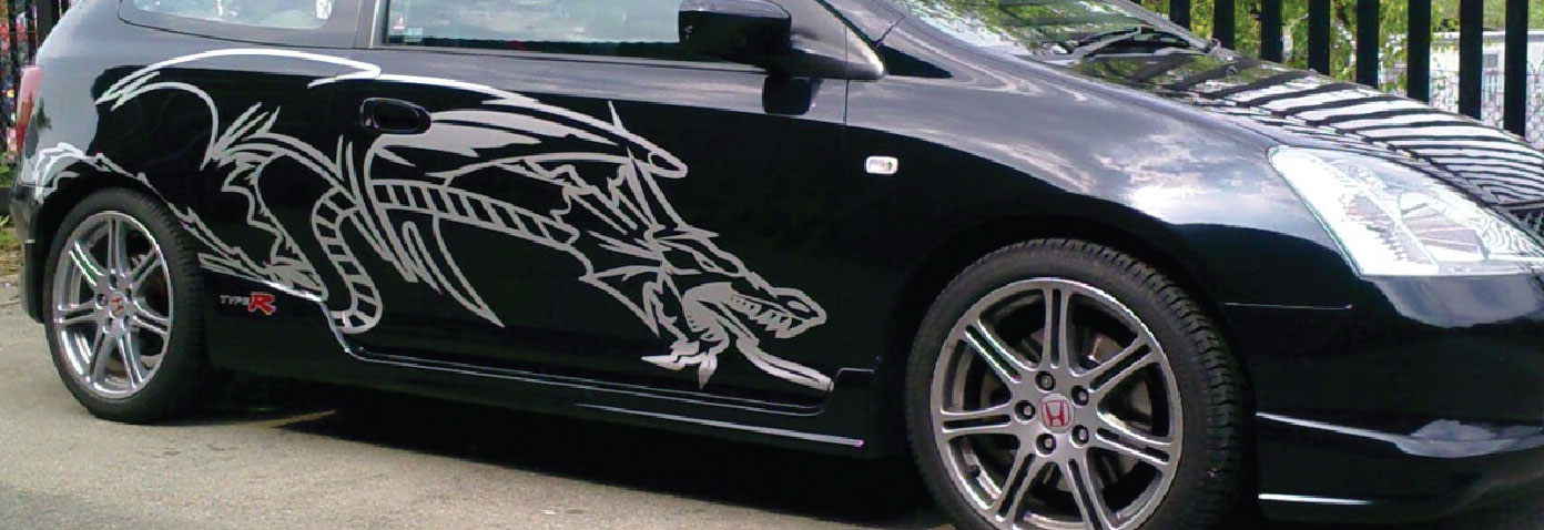 Dragon Car Graphics