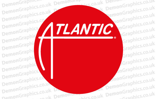 Atlantic Records 3 Sticker Atlantic Records 3 Sticker