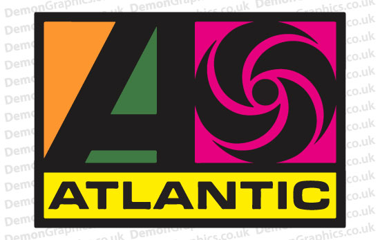 Atlantic Records 1 Sticker Atlantic Records 1 Sticker