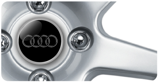 Wheel Centre Badges - Audi 2 (set of 4) Wheel Centre Badges - Audi 2 (set of 4)
