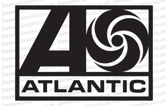 Atlantic Records 2 Sticker Atlantic Records 2 Sticker