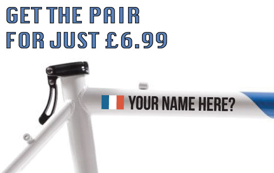 France Cycling Tag £6.99 for both sides France Cycling Tag £6.99 for both sides