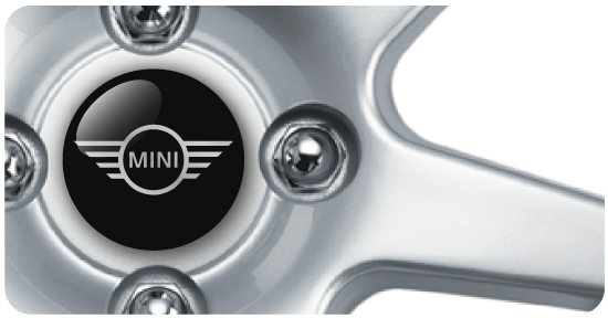 Wheel Centre Badges - Mini NEW (set of 4) Wheel Centre Badges - Mini NEW (set of 4)