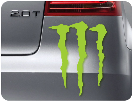 Monster Sticker 2 (pair)