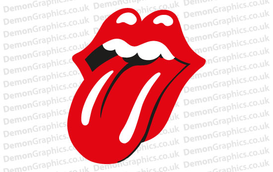 Rolling Stones Tongue Sticker [Rolling Stones Tongue Sticker] - £3.99 : Car Graphics by Demon ...