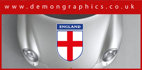 Bonnet 001 - England Shield