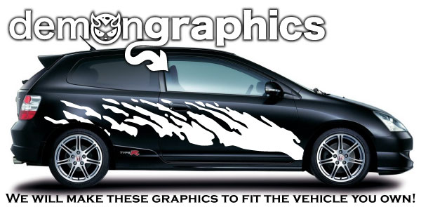 Car Graphics 006 �65.00 both sides