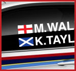 Rally name tags by Demon Graphics