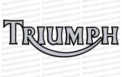 triumph bicycle decals