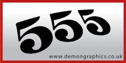 Logo 555 subaru #2