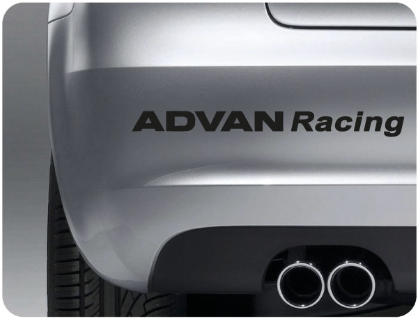 Advan Racing sticker (pair) Advan Racing sticker (pair)