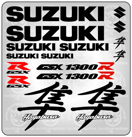 Suzuki Gsxr Decals