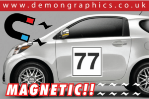 Magnetic Square Door Numbers