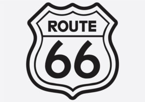 Route 66 Sponsor Decal (Pair)