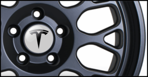 Tesla Badge Vinyl Sticker