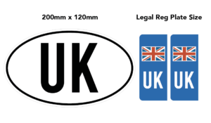 EU Travel Adhesive Vinyl Sticker Set