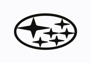 Subaru Emblem Vinyl Decal (Pair)