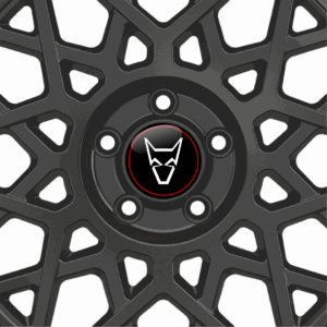 Wolfrace Gel Domed Wheel Badges (Set of 4)
