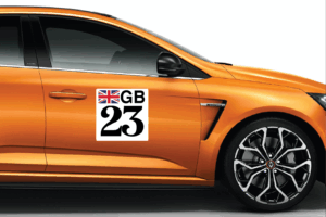 Door Race Numbers Set #6 Stickers