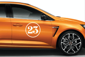Door Race Numbers Set #2 Stickers