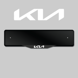 KIA Premium Acrylic Number Plate Surround