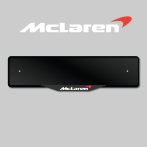 McLaren Premium Acrylic Number Plate Surround