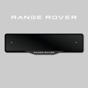 Range Rover Premium Acrylic Number Plate Surround