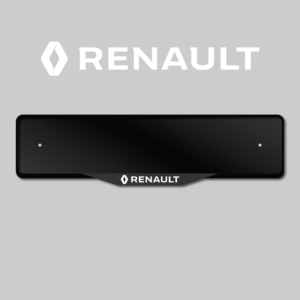 Renault Premium Acrylic Number Plate Surround