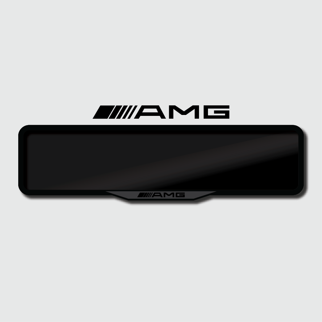Mercedes AMG Number Plate Holder - Demon Graphics