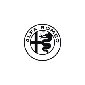 Alfa Romeo Badge Vinyl Decal (Pair)