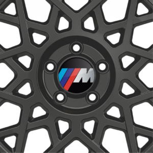 BMW M Sport Logo Gel Domed Wheel Badges (Set of 4)