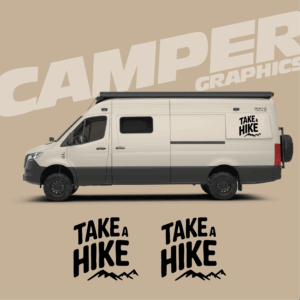 ‘Take A Hike’ Campervan Graphics