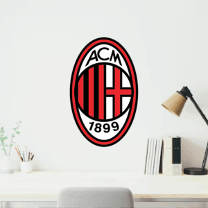 AC Milan Football Club Badge Wall Sticker