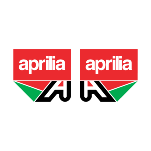 Aprilia Italia ‘A’ Badge Vinyl Decal (Pair)
