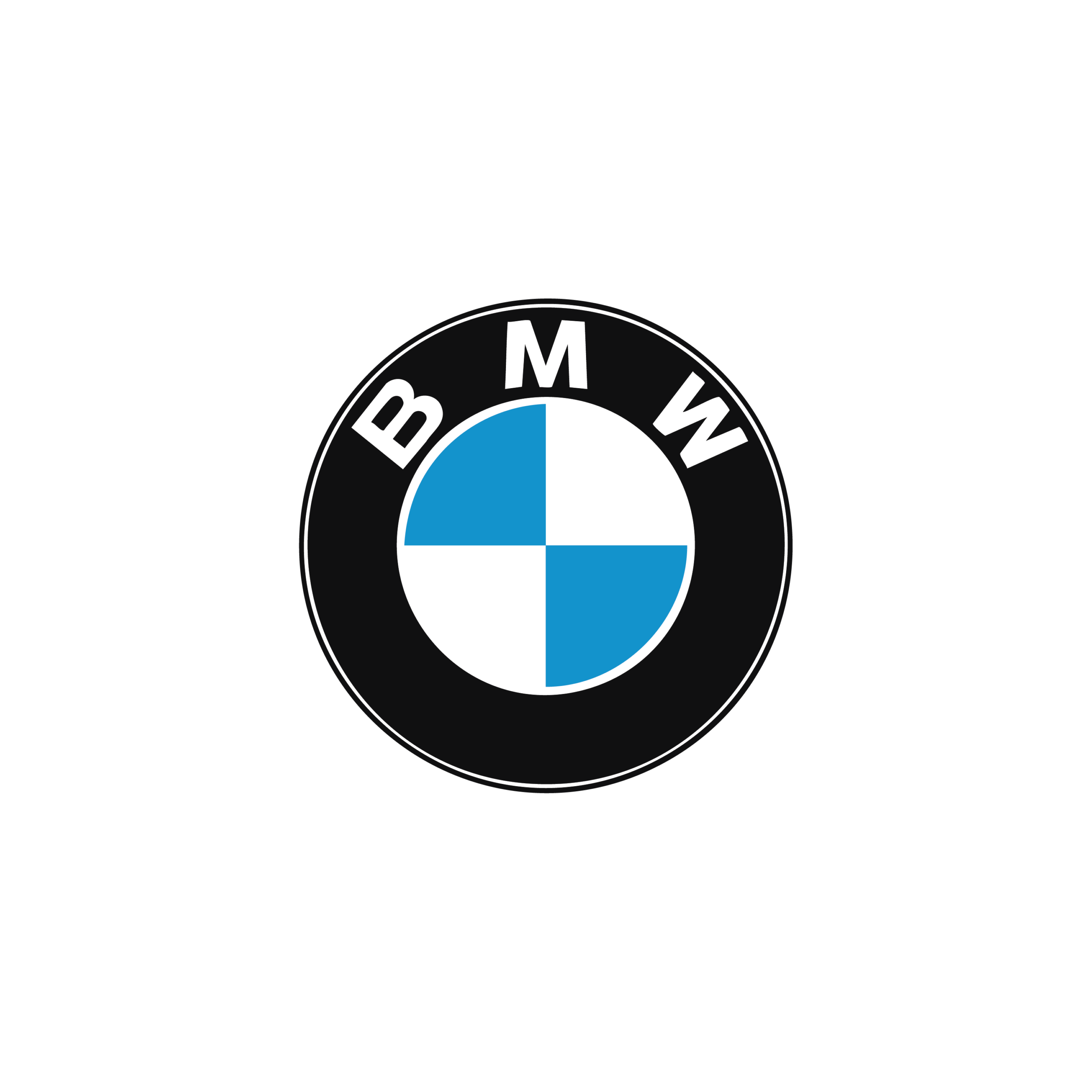 BMW Colour Badge Vinyl Decal (Pair)