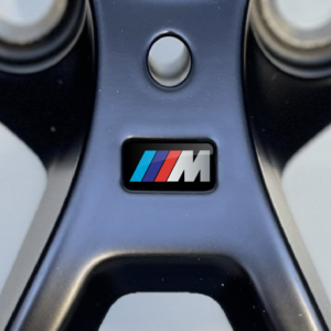 BMW M Sport Alloy Wheel Gel Domed Badges (Set of 5)