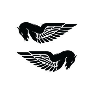 Buell Pegasus Tank Badges Vinyl Decals
