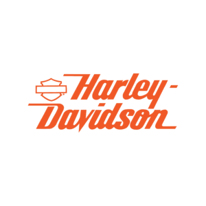 Harley Davidson Badge Vinyl Decal (Pair)