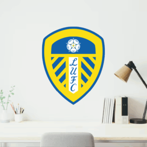Leeds United Football Club Badge Wall Sticker