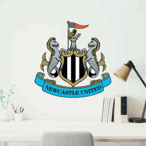 Newcastle United Football Club Badge Wall Sticker