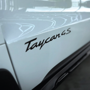 Porsche Taycan 4S Door Decals (Pair)