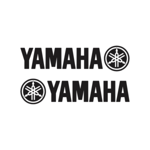 Yamaha Badge Vinyl Decal (Pair)