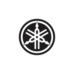 Yamaha Roundel Badge Vinyl Decal (Pair)