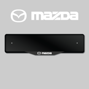 Mazda Premium Acrylic Number Plate Surround