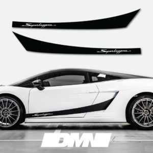 Lamborghini Gallardo Superleggera Side Stripe Decals